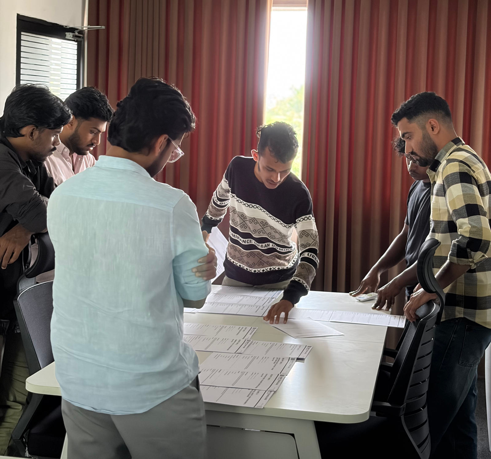 Corbit Engineering Team right perspective — deep technical whiteboard and planning